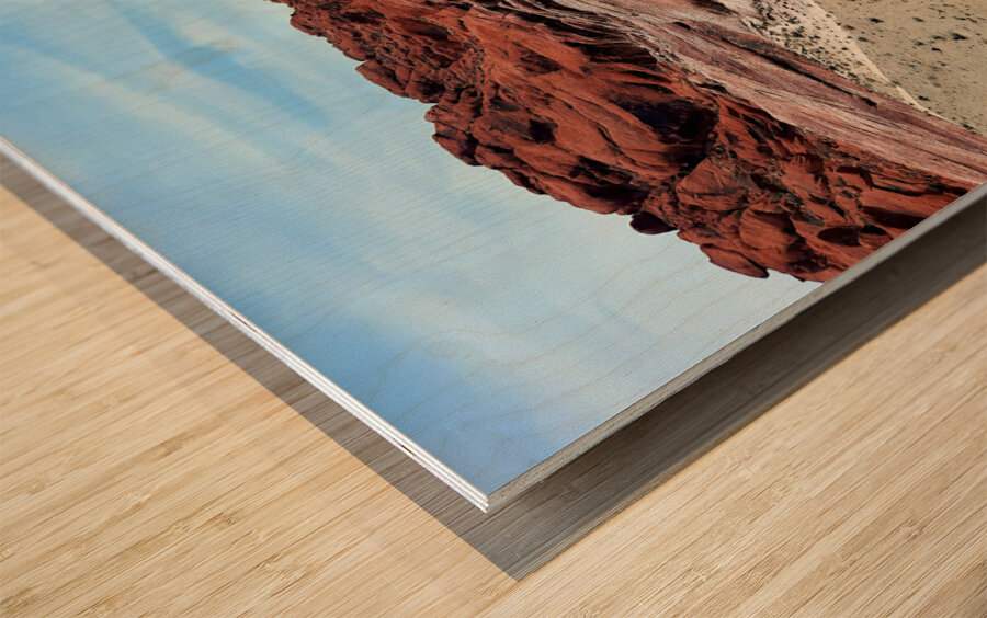 Red Rock Canyon 3 Wood print