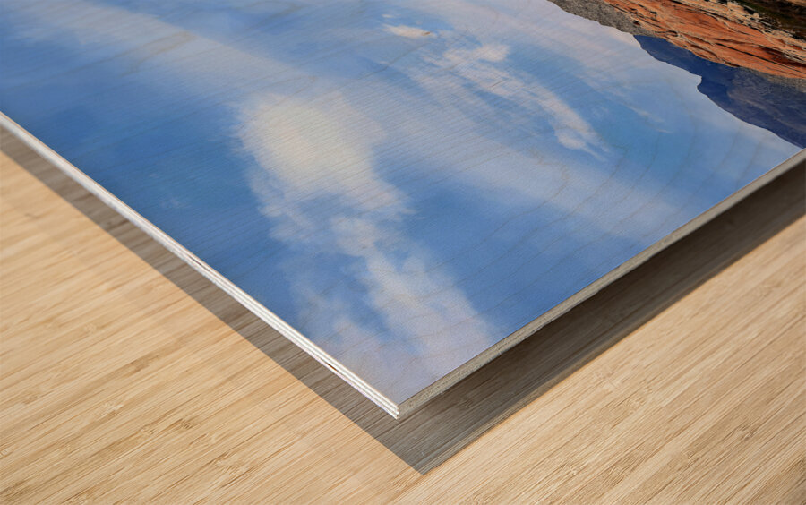 Red Rock Canyon 1 Wood print