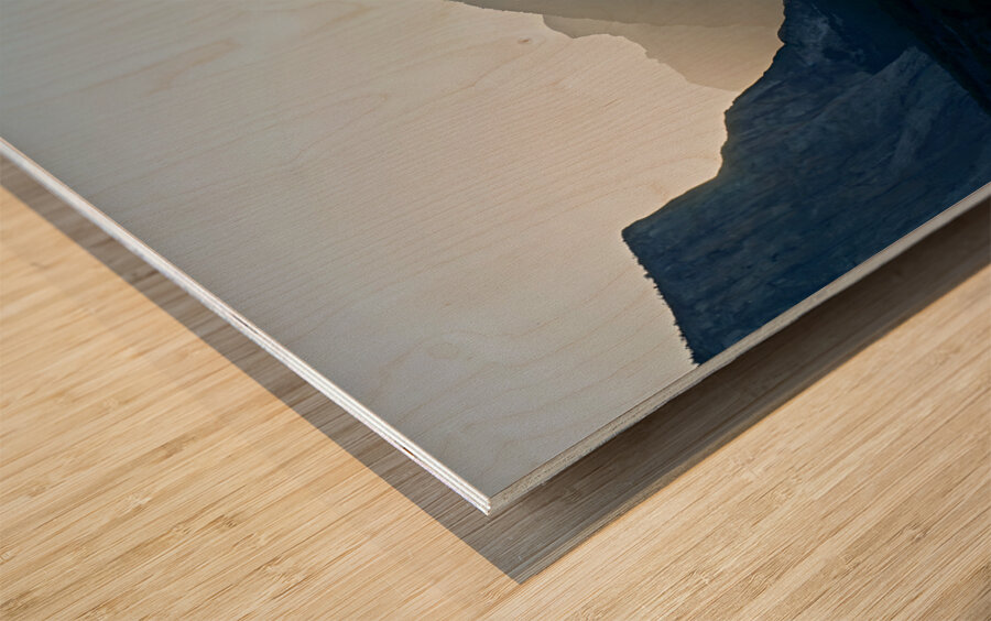 Yosemite Tunnel View Wood print