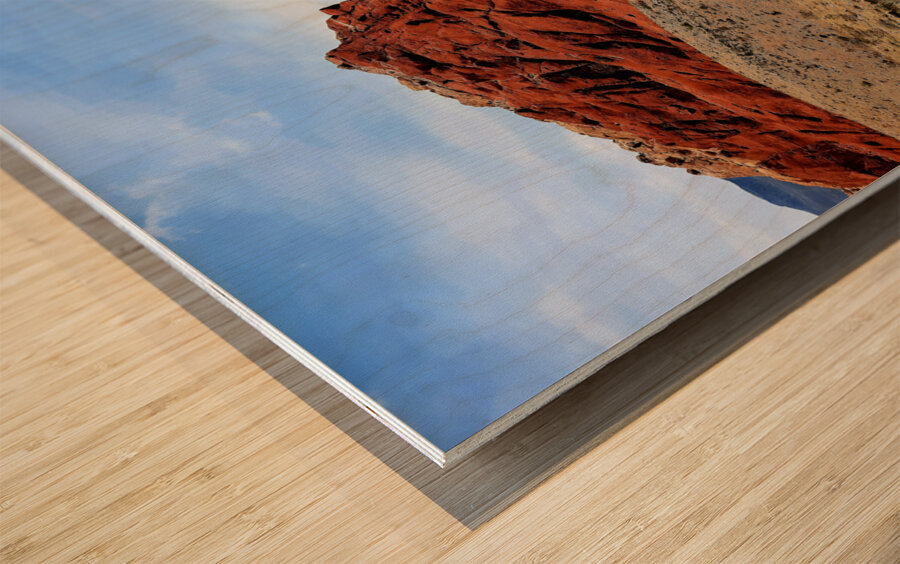 Red Rock Canyon 2 Wood print