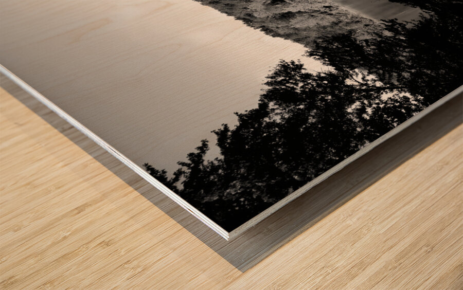 Start Of The Kiski River Wood print