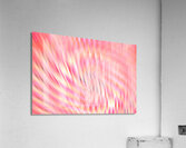 Abstract Pink and Yellow Motion Blur Acrylic Print