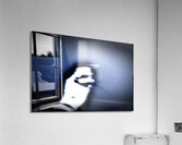 Abstract Blurry Hand in Digital Motion Acrylic Print