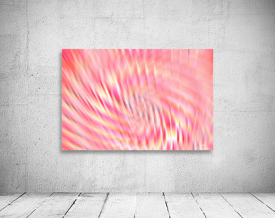 Abstract Pink and Yellow Motion Blur Wall Preview