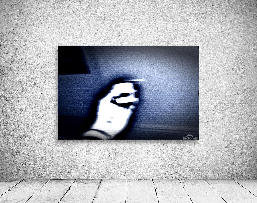 Abstract Blurry Hand in Digital Motion Wall Preview