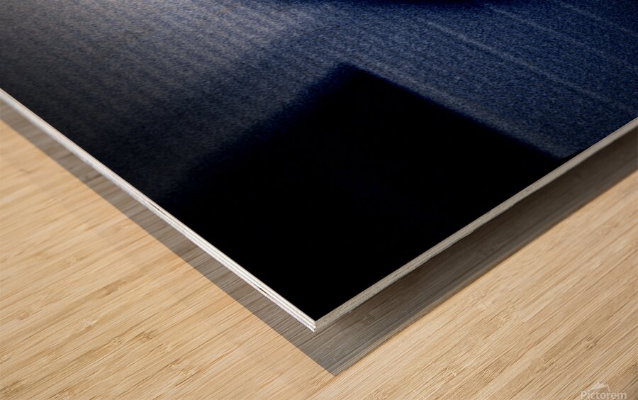 Abstract Blurry Hand in Digital Motion Wood print