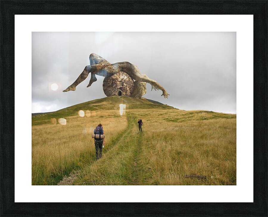  غريبة جدا 5 Picture Frame print