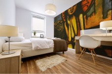 Cellular Connection Mural print
