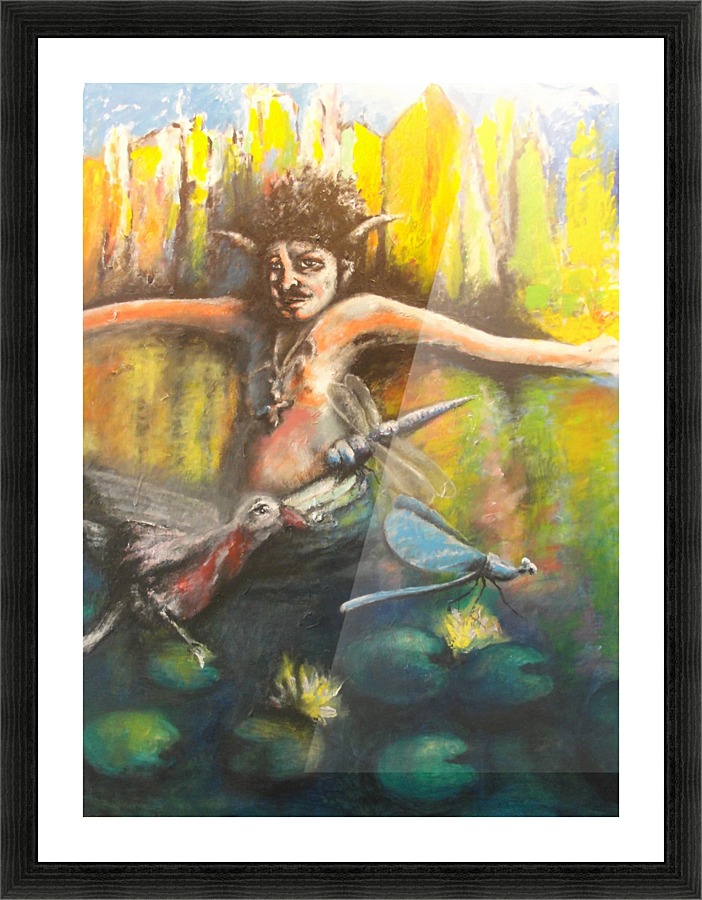 Central Park Picture Frame print