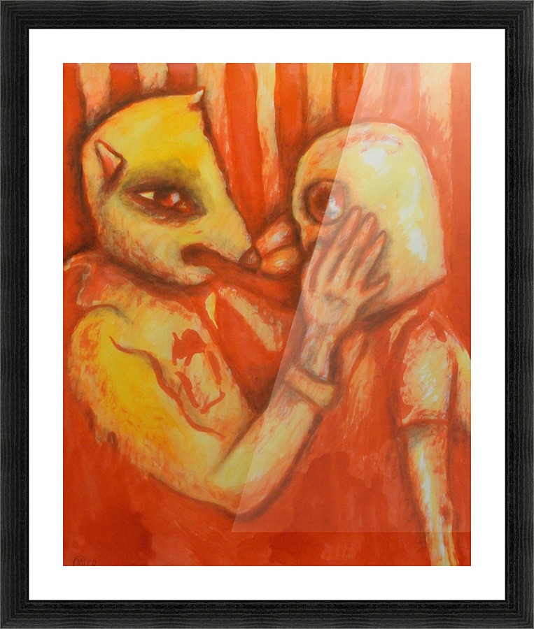 Lovers II Picture Frame print