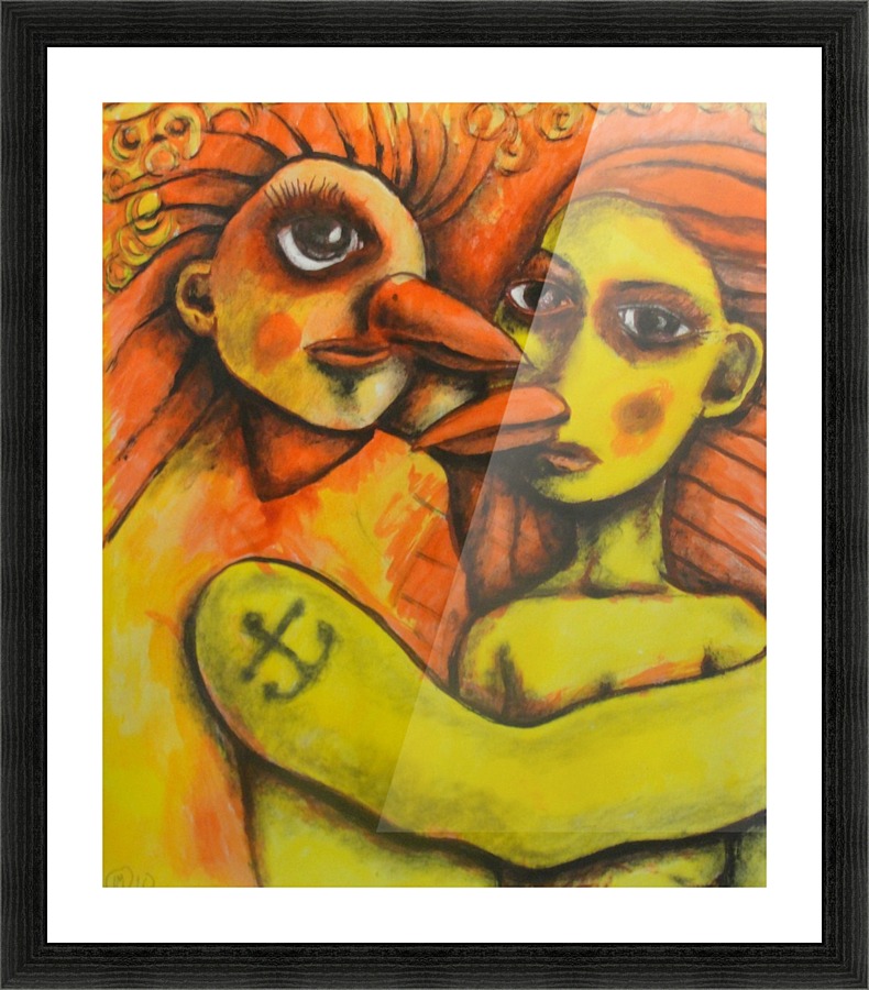Lovers Picture Frame print