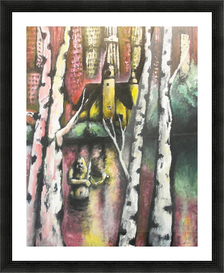 The Nix  Picture Frame print