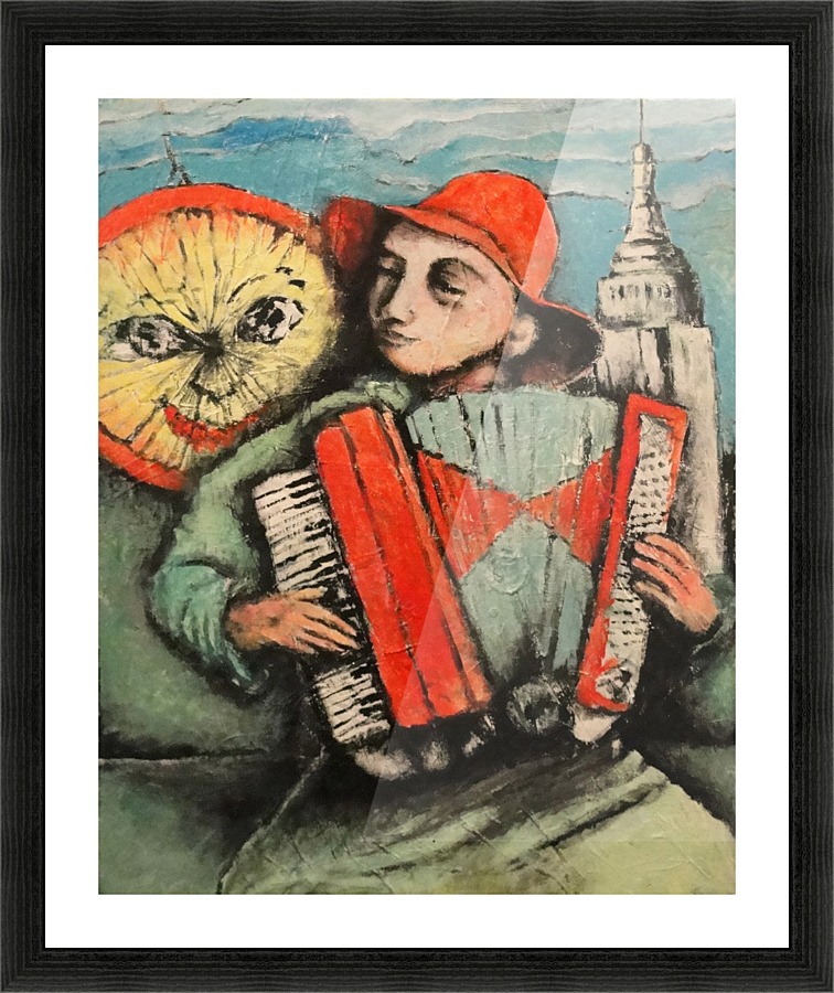 Tango in NY Picture Frame print