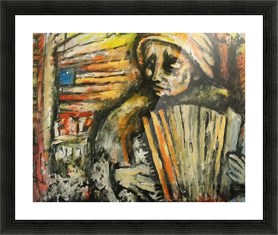 Tango by a Madman Picture Frame print