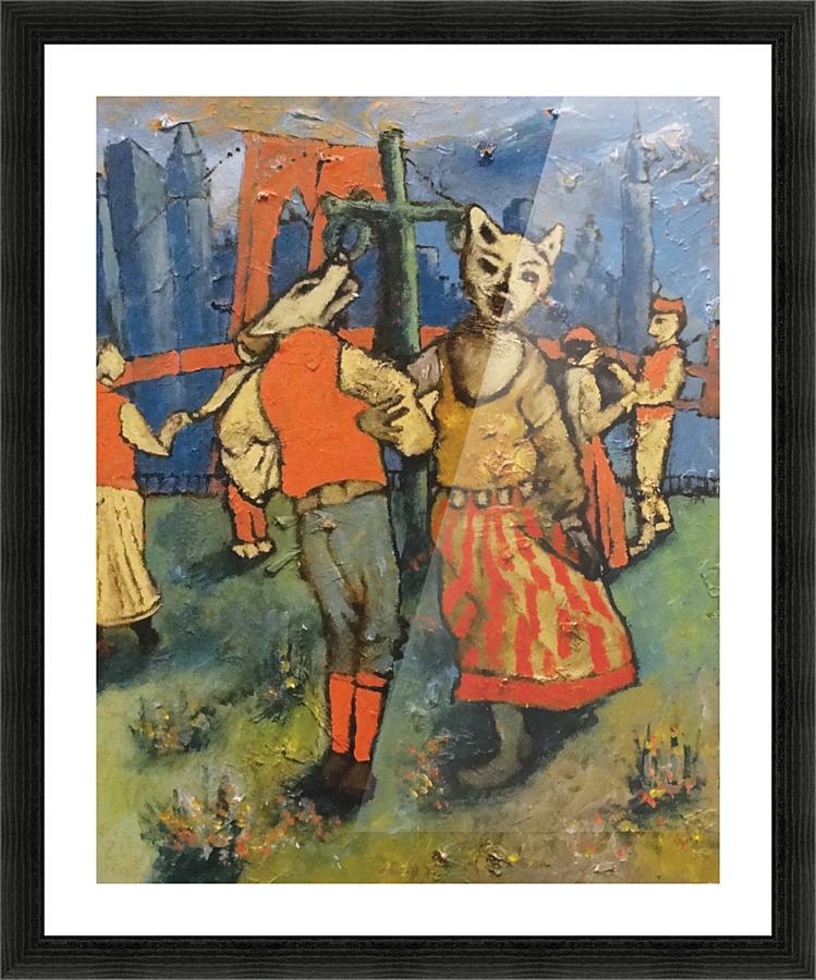 Brooklyn Dancers  Picture Frame print
