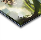 A painting of the beautiful time in the countryside Acrylic print