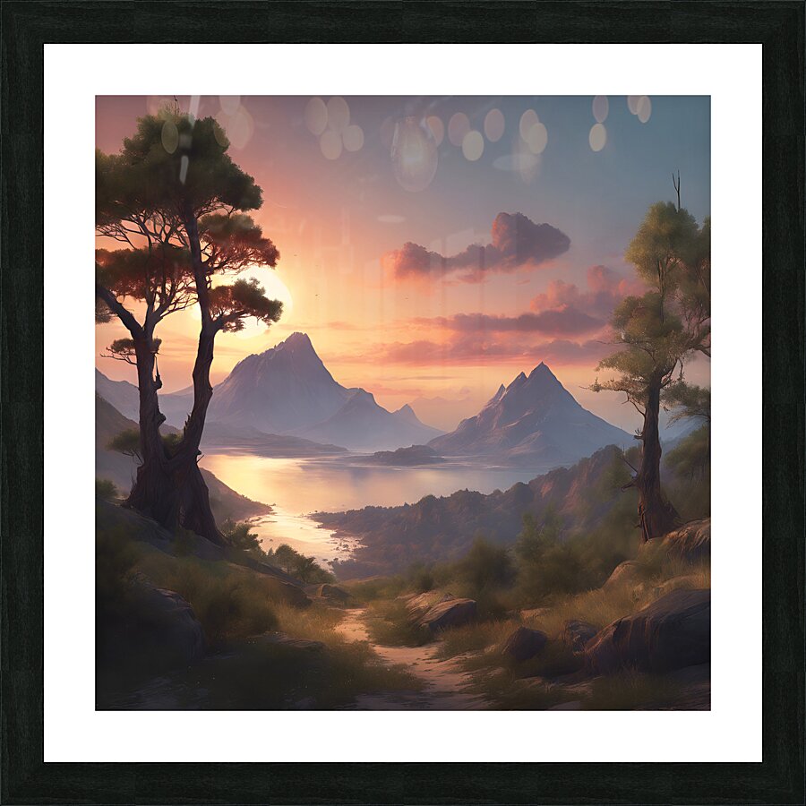 Twilight Majesty Picture Frame print