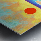 Golden Glow Metal print