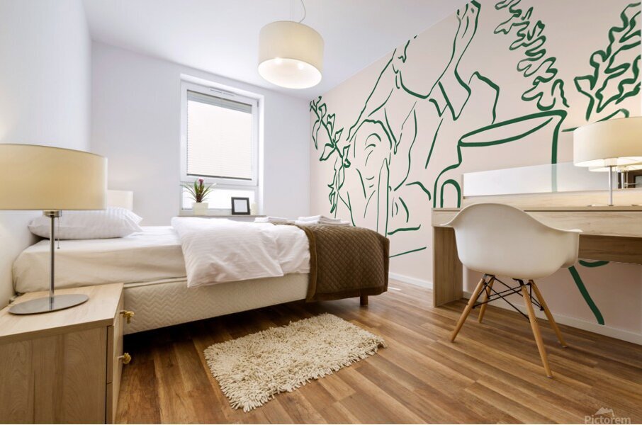 Quite Evening Mural print