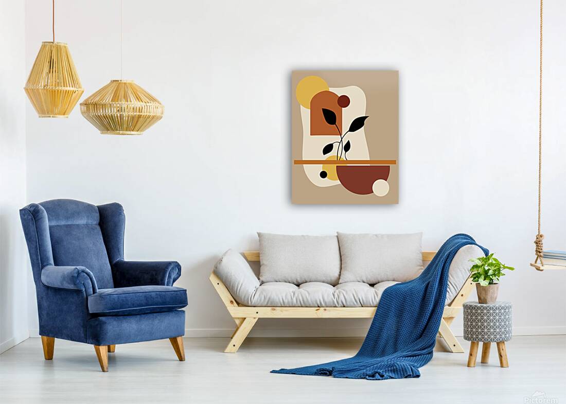 Geometric Modern Art Reproduction