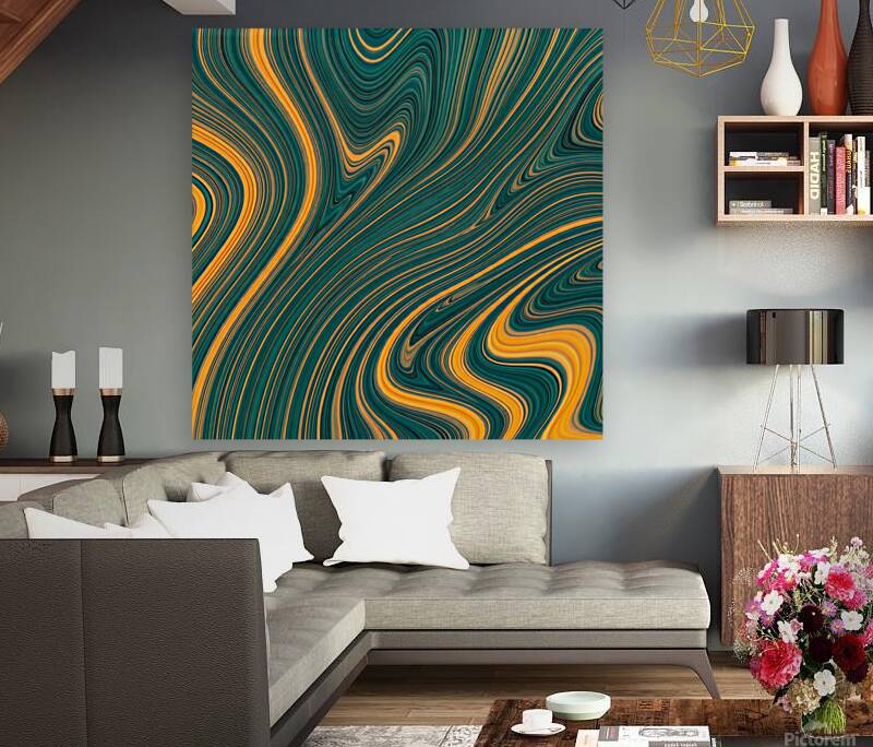 Swirls of Sunshine Reproduction