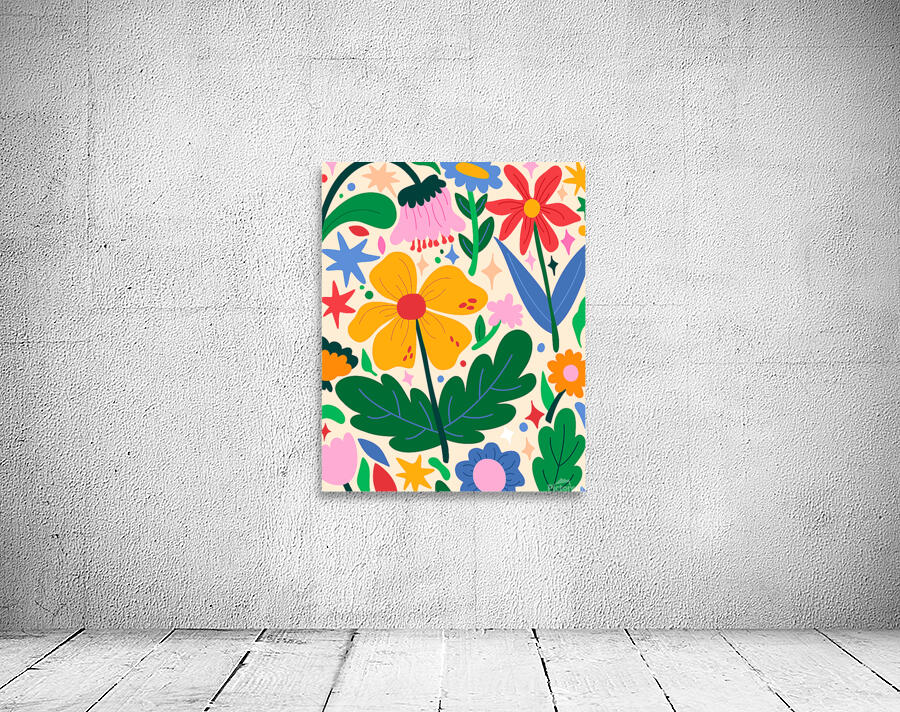 Flower Mixtape Wall Preview