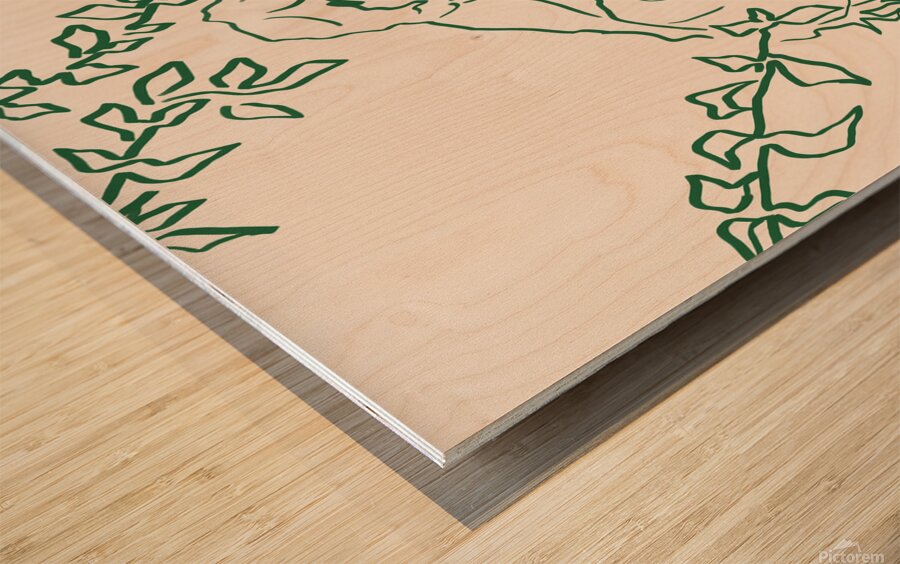 Quite Evening Wood print