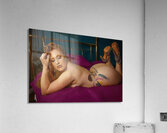Enchanted in Ink Acrylic Print