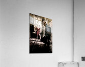 Contrasting Figures Acrylic Print