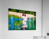 Azure Memory Acrylic Print