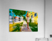 Sunset Promenade Acrylic Print