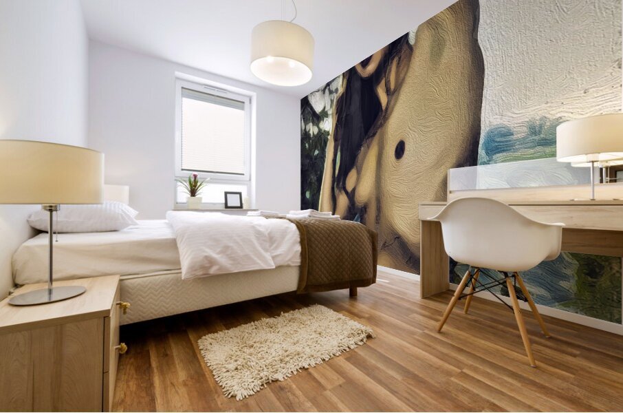 Ethereal Confidence Mural print
