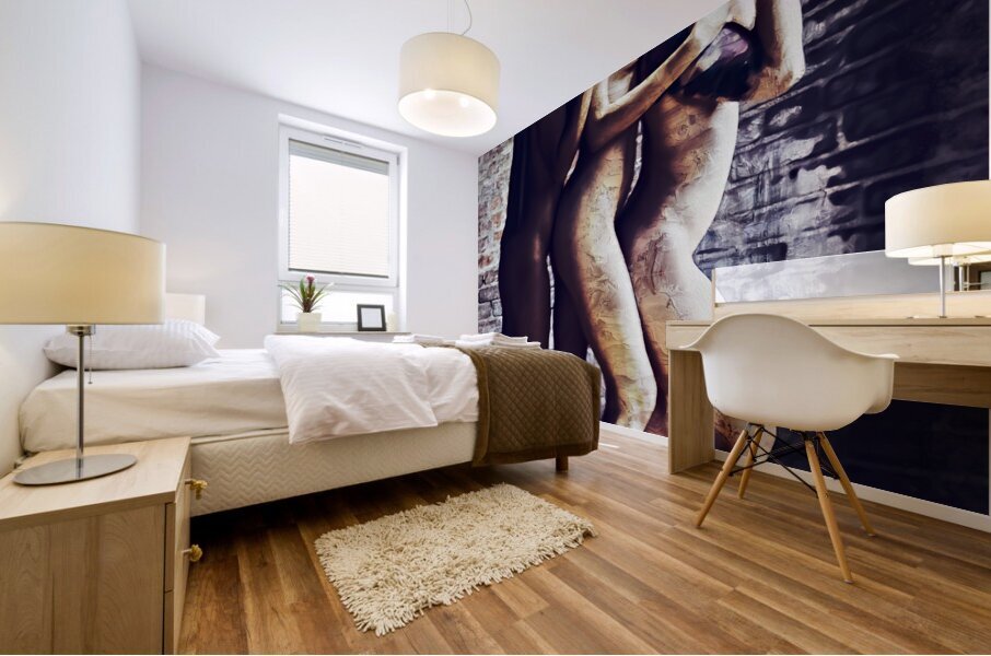 Intwined Elegance Mural print
