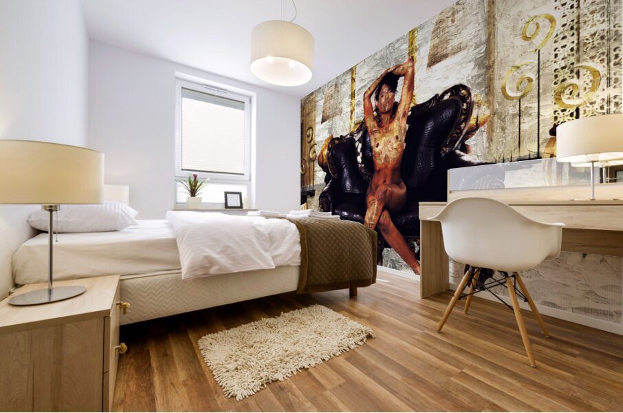 Textured Grace Mural print