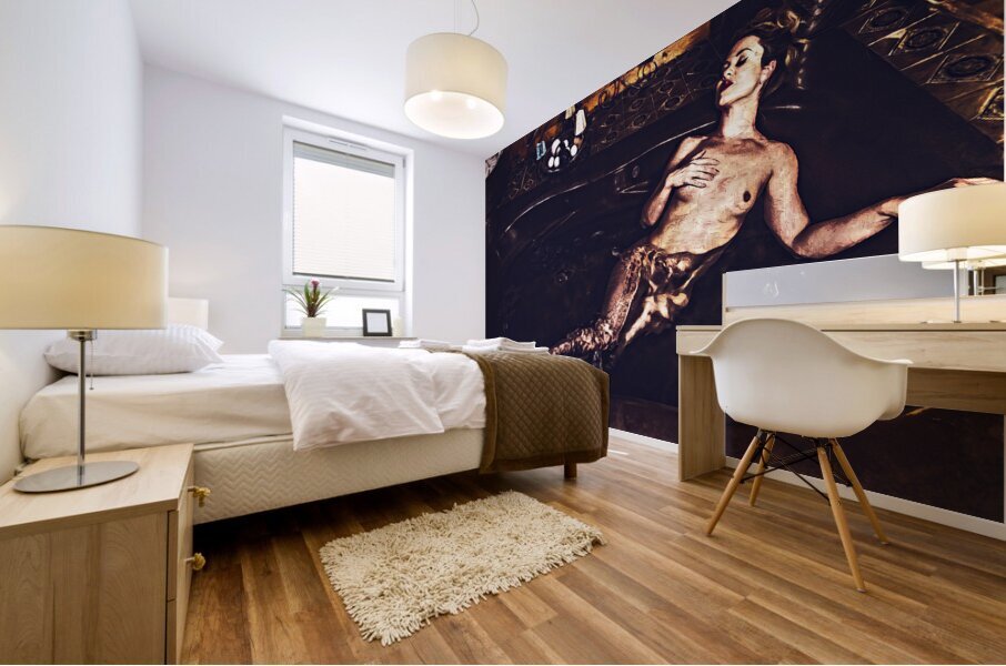 Vintage Tub Mural print