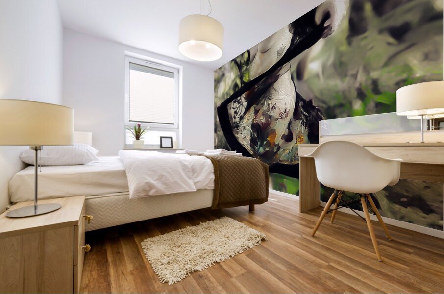 Whirlwind Elegance Mural print