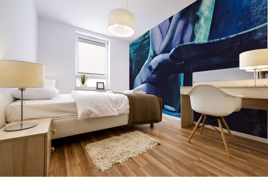 Softened Light Mural print