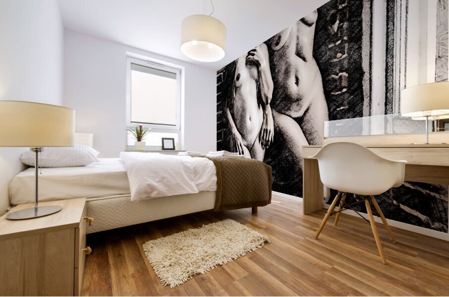 Window s Glow Mural print