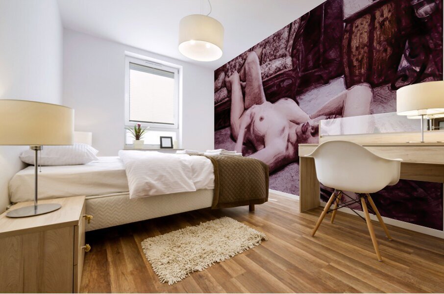 Hushed Mural print