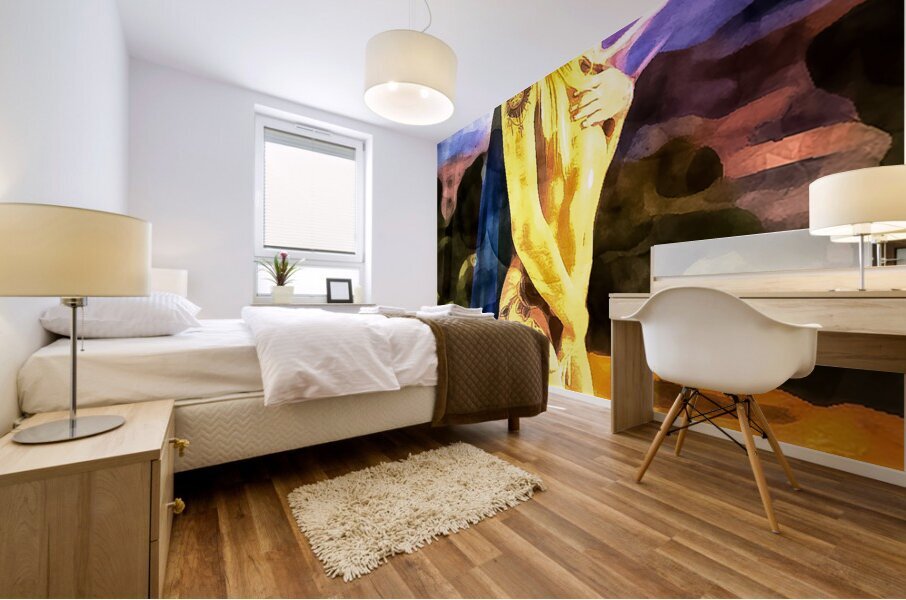 Eclipsed Dawn Mural print