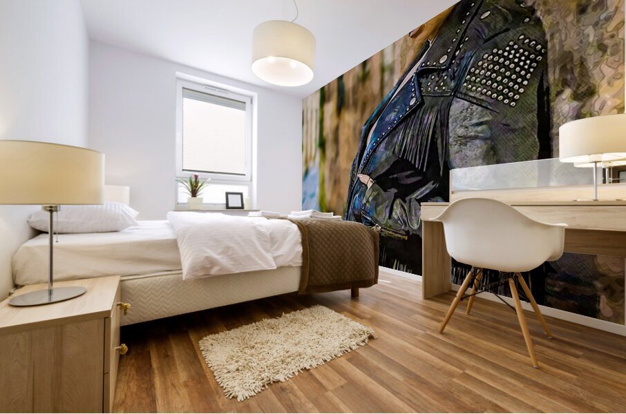 Fringed Mural print