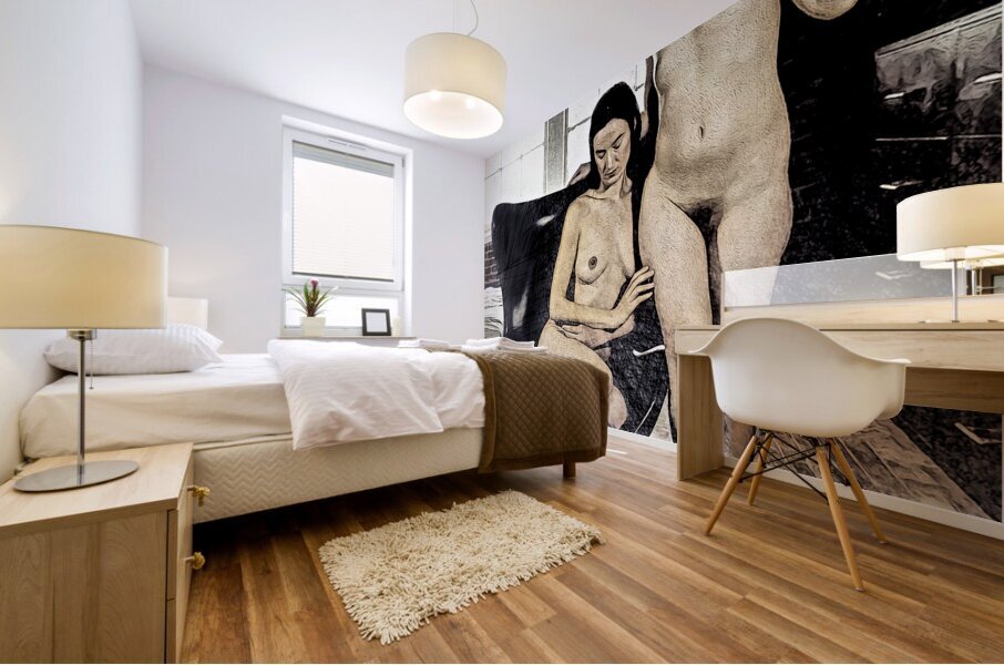 Subdued Mural print