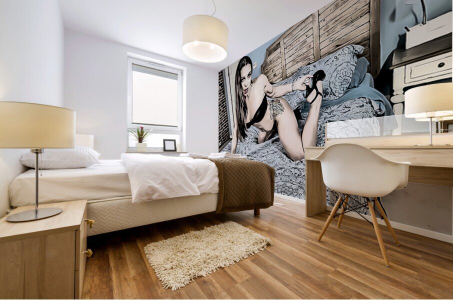 Silk Entwine Mural print