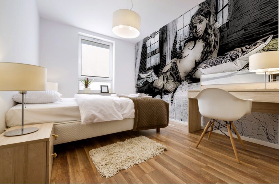 Tactile Temptation Mural print