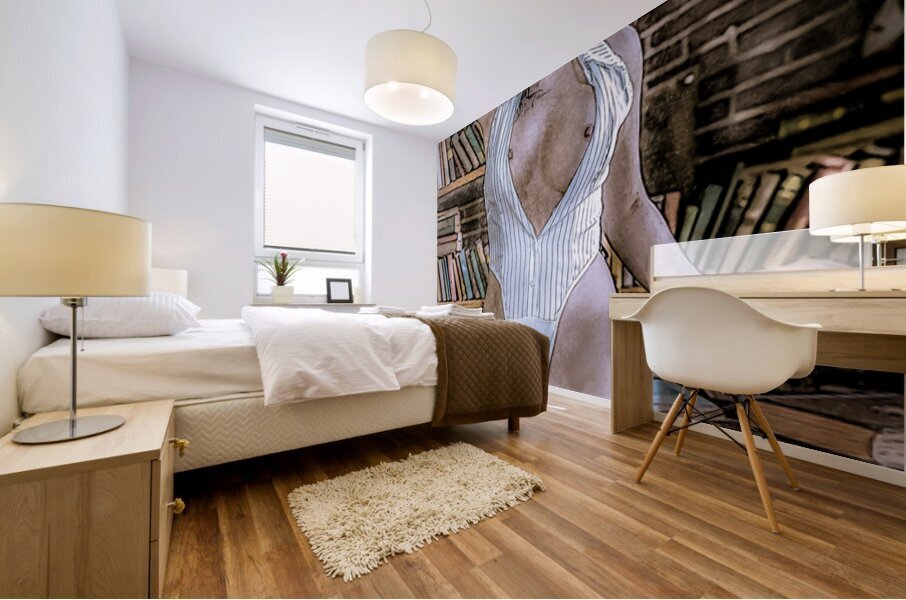 Hollow Verse Mural print