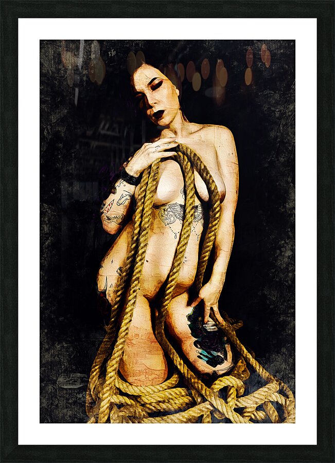 Bound by Shadows Picture Frame print