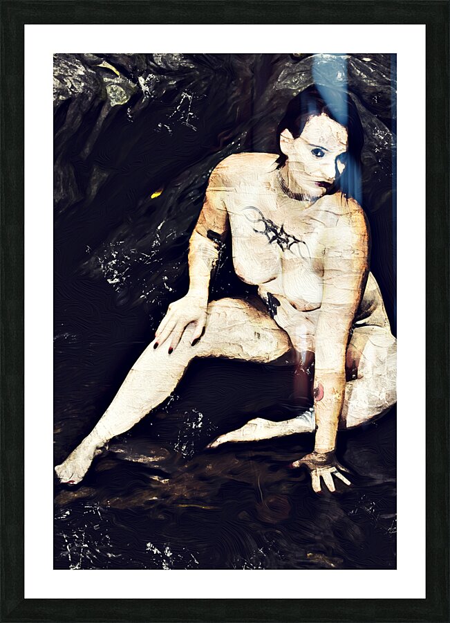 Tattooed Intensity Picture Frame print