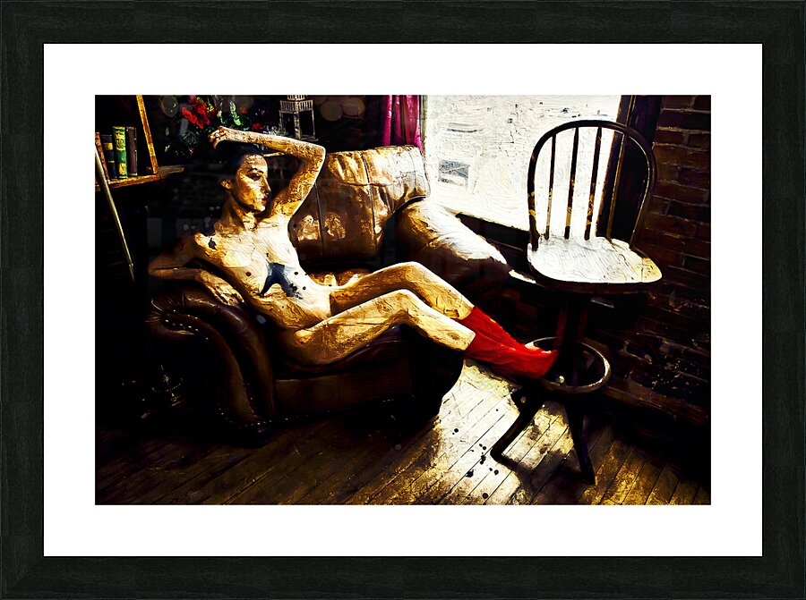 Scarlet Picture Frame print