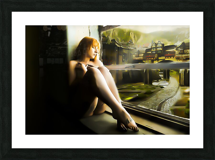Tranquility Picture Frame print