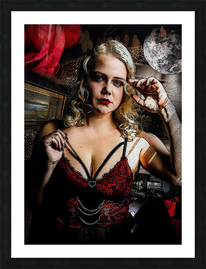 Night Agent Picture Frame print
